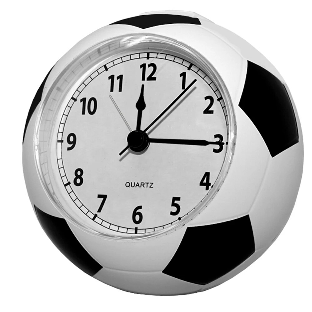 Board Game Football - Soccer Ball Alarm Clock, Silent Table
