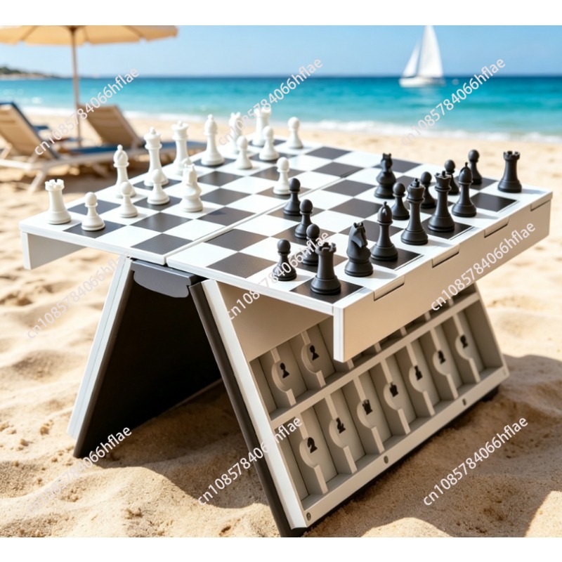 Board Game Book - New 3D Printed Foldable Magnetic Chess
