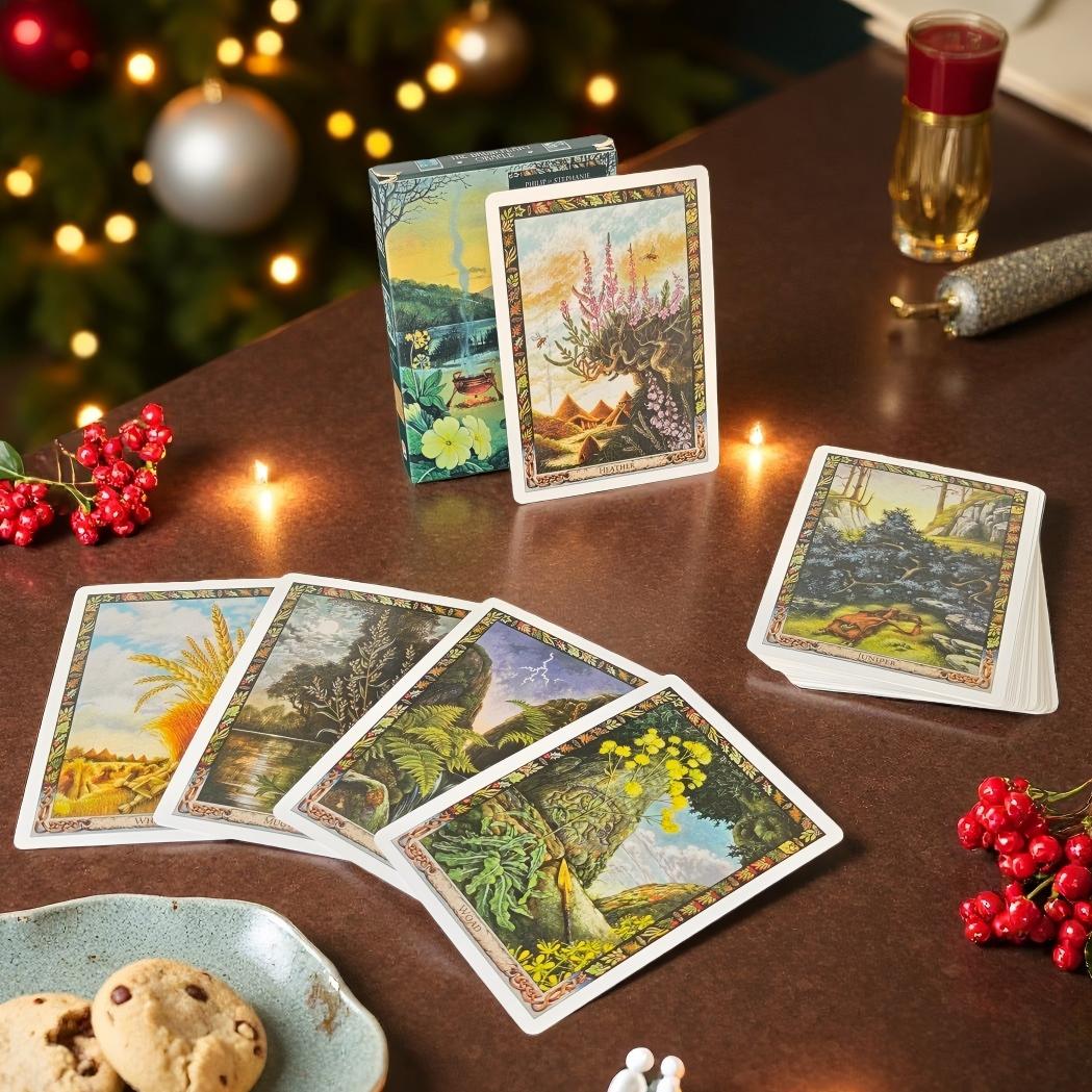 Board Game Book - The Druid Plant Oracle 36 Cards