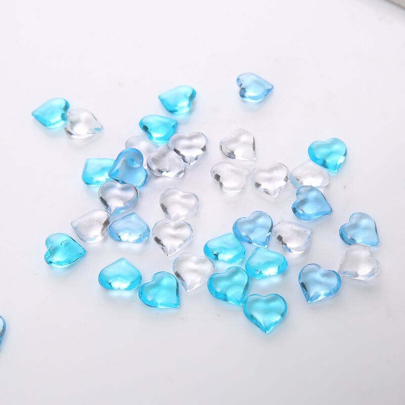 100PCS 10*4mm Heart Shape Acry - Board Game Illustration ulasan dan harga
