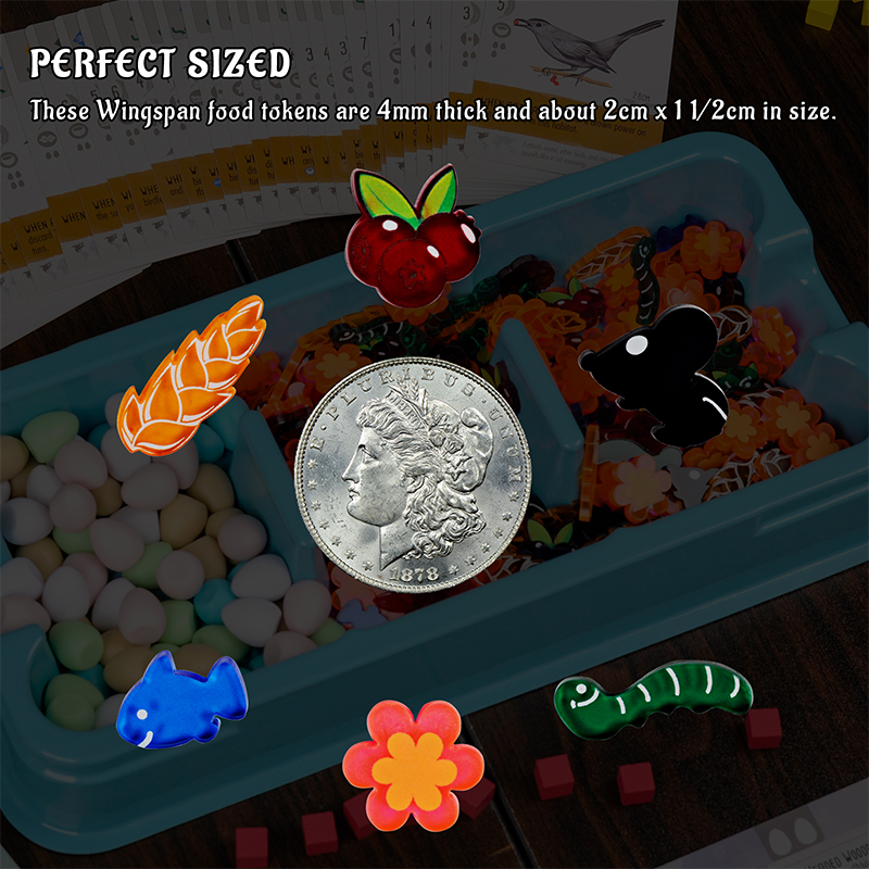 Wingspan Food Resource Tokens  - Board Game Illustration ulasan dan harga