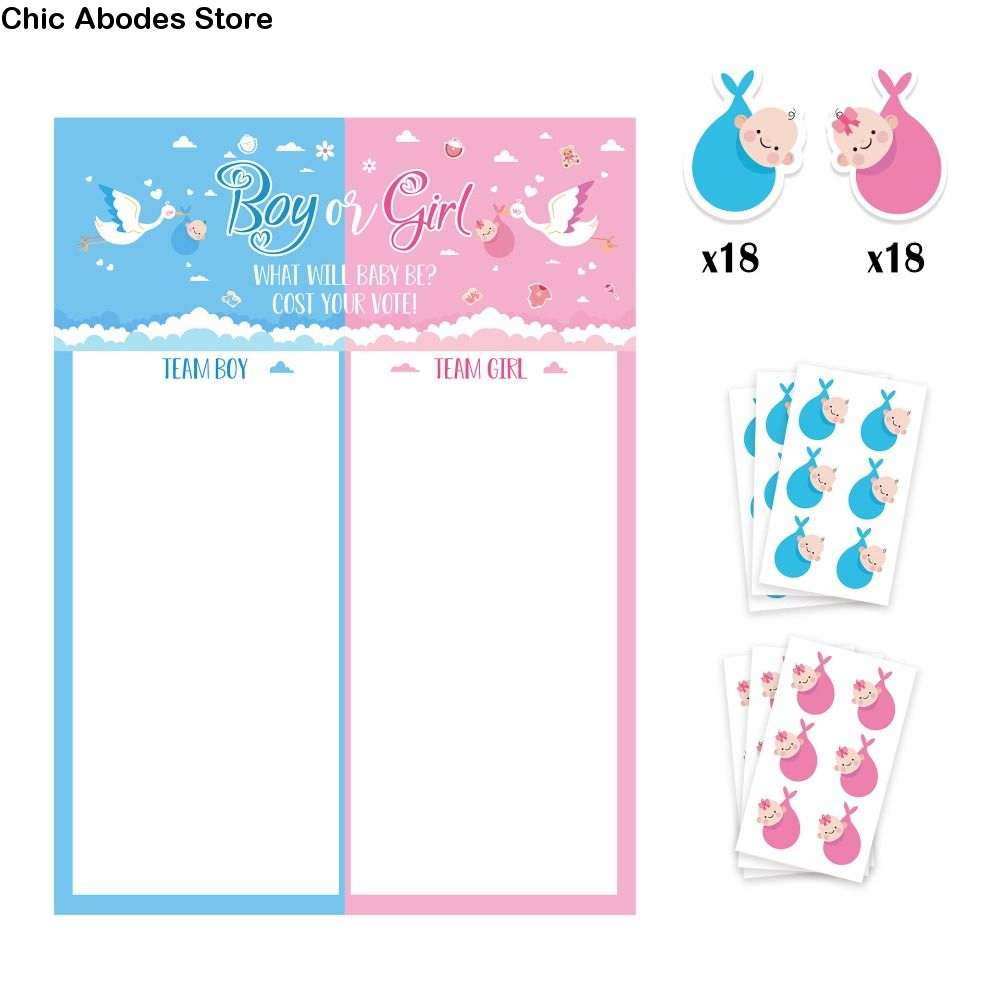 With Stickers Gender Revealed  - Board Game Impostor ulasan dan harga