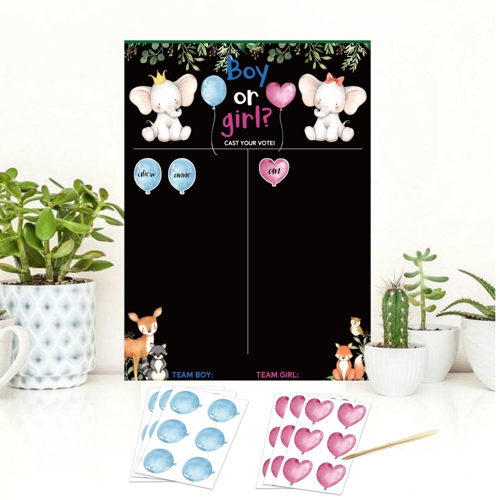 With Stickers Gender Revealed  - Board Game Impostor ulasan dan harga