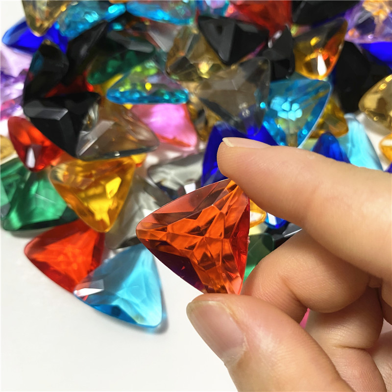 10Pcs Acrylic Plastic 23*23*23 - Board Game Impostor ulasan dan harga