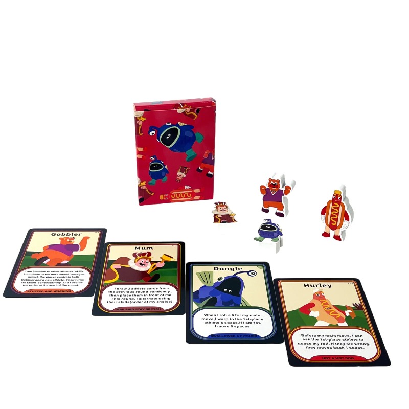 Magical Athlete Board Game DIY - Board Game Illustration ulasan dan harga