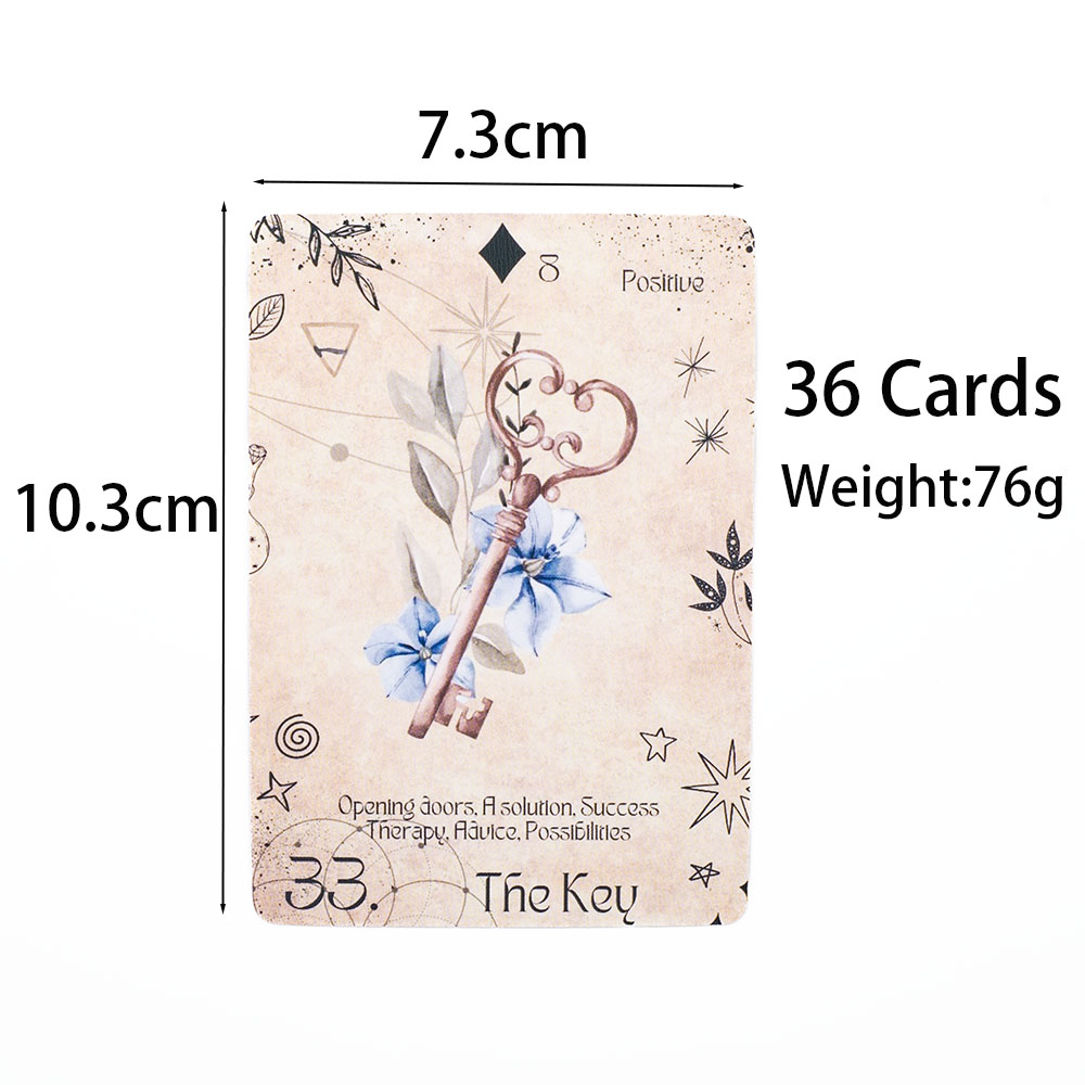 Modern Lenormand Deck Board Ga - Board Game Illustration ulasan dan harga