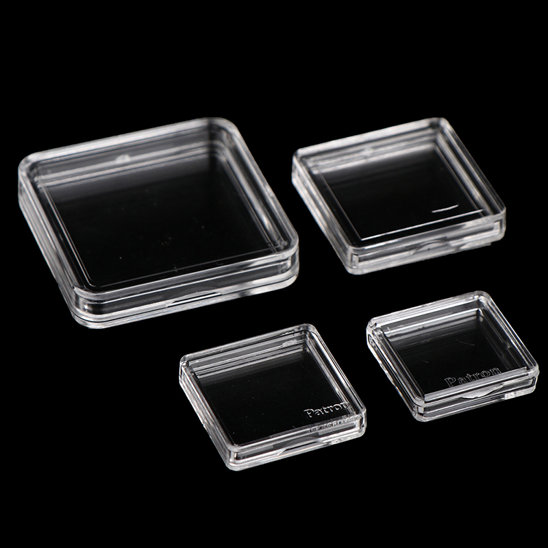 10PCS Square Clear Plastic Pro - Board Game Impostor ulasan dan harga