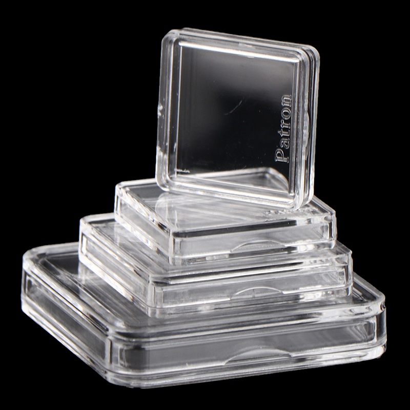 10PCS Square Clear Plastic Pro - Board Game Impostor ulasan dan harga