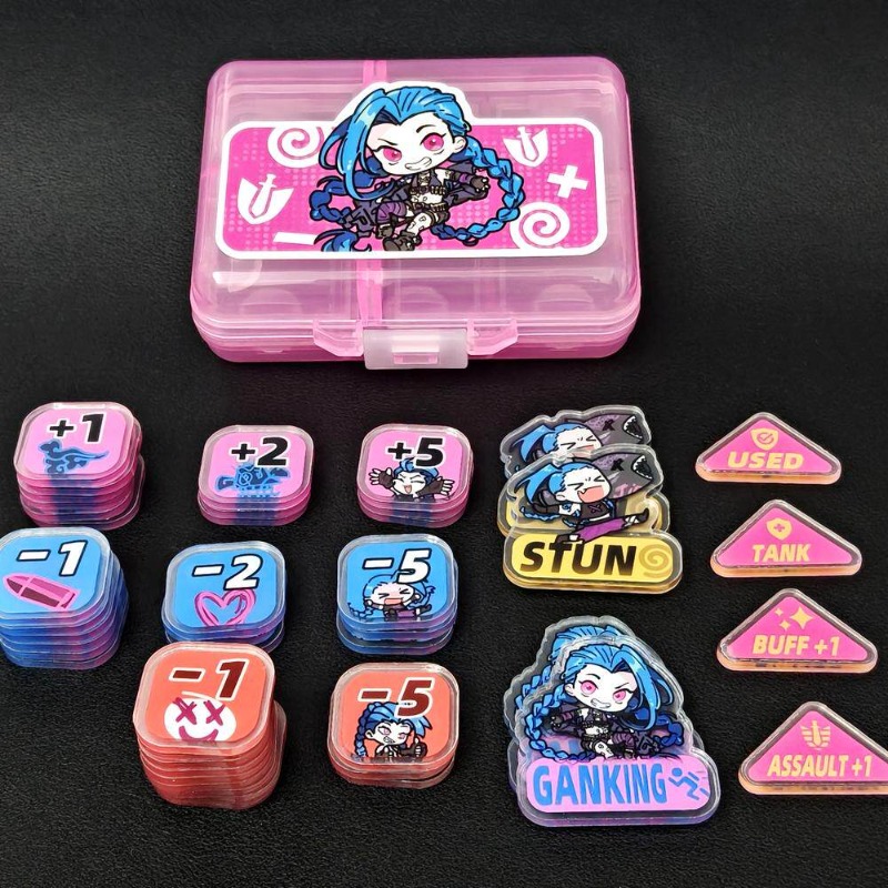 6syles TCG Teemo Acrylic TOKEN - Board Game Impostor ulasan dan harga