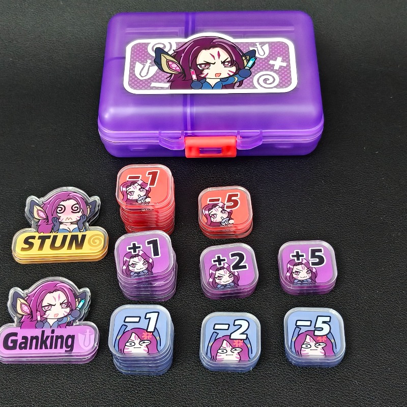 6syles TCG Teemo Acrylic TOKEN - Board Game Impostor ulasan dan harga