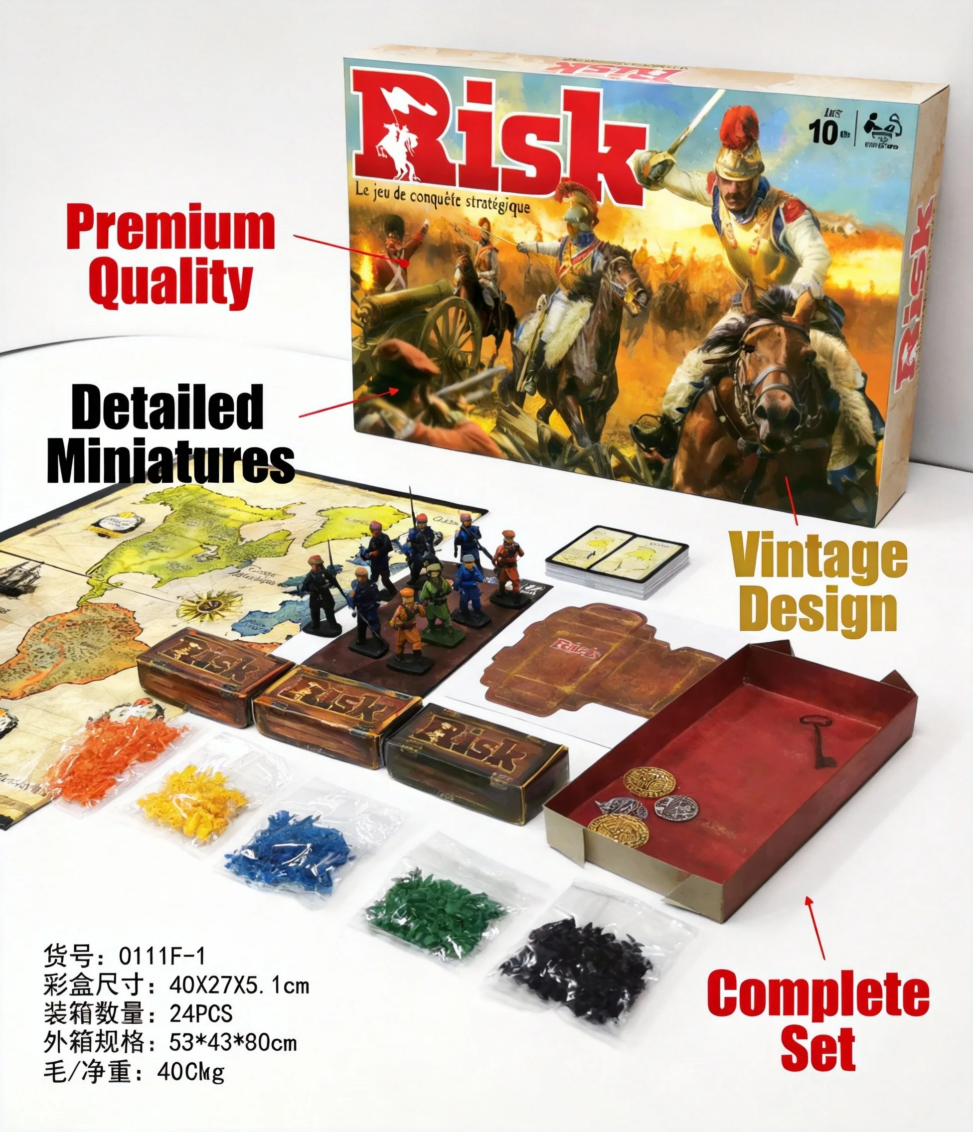 French Risk Strategy Board Gam - Board Game Risk ulasan dan harga