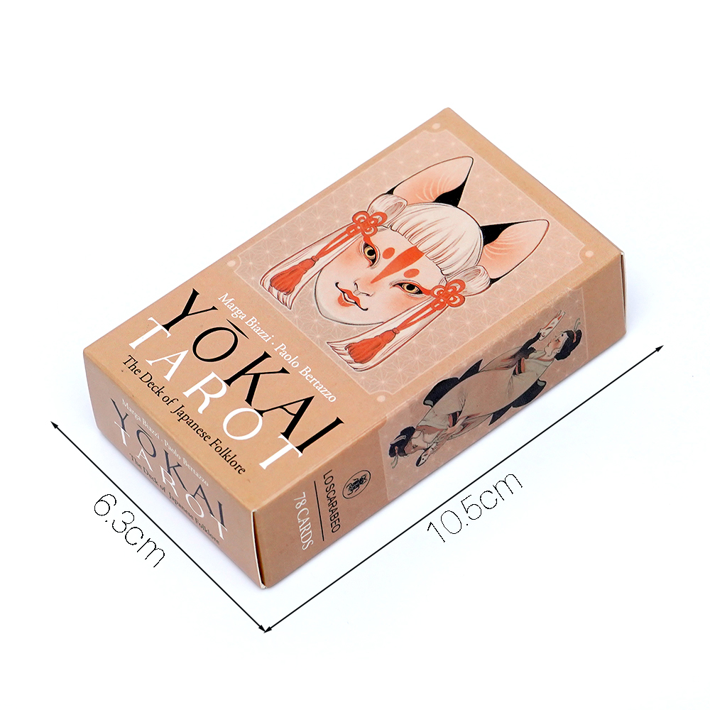 Yokai Tarot Deck 78 Pcs Cards  - Board Game Illustration ulasan dan harga