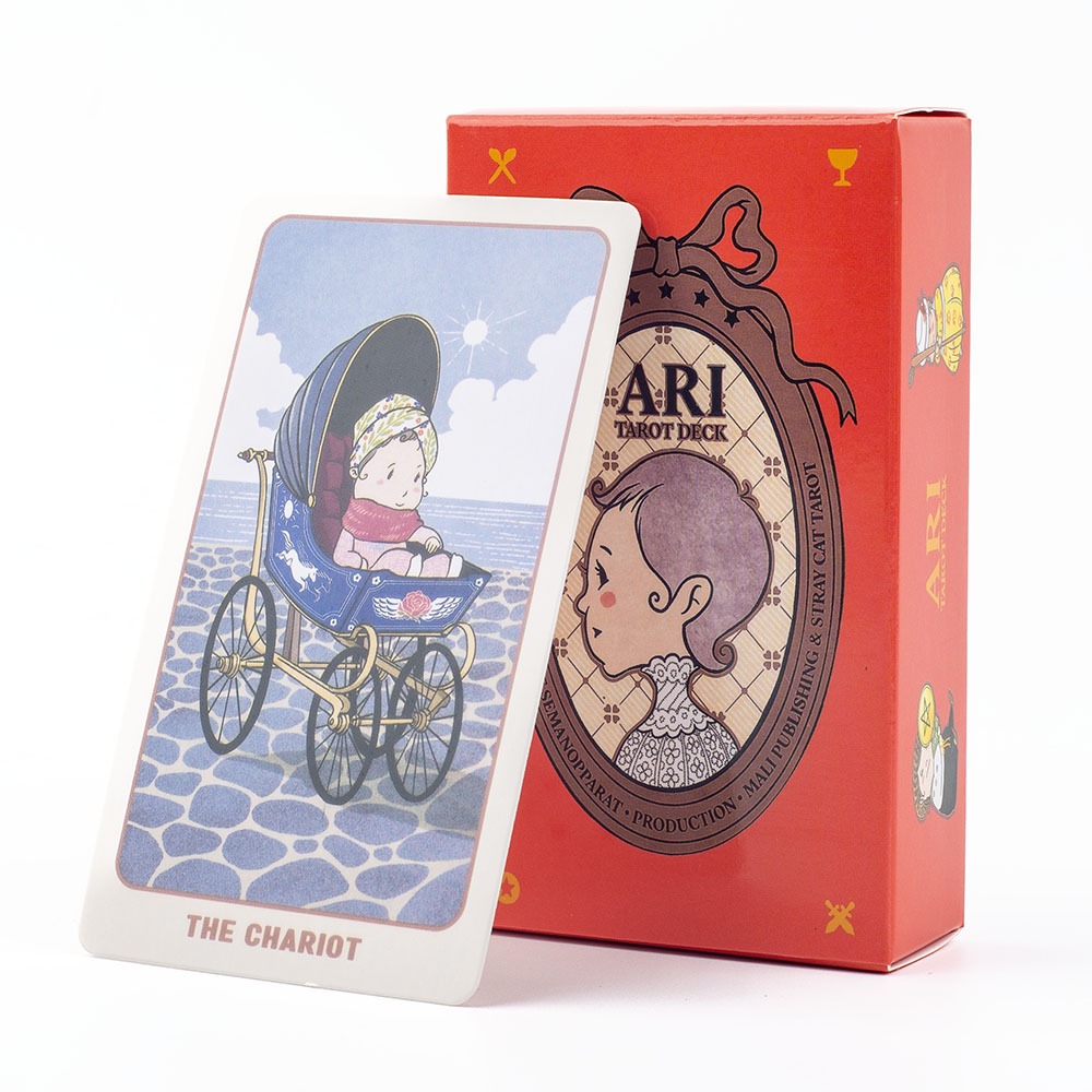 Ari 78Pcs Tarot Deck Cute Baby - Board Game Illustration ulasan dan harga