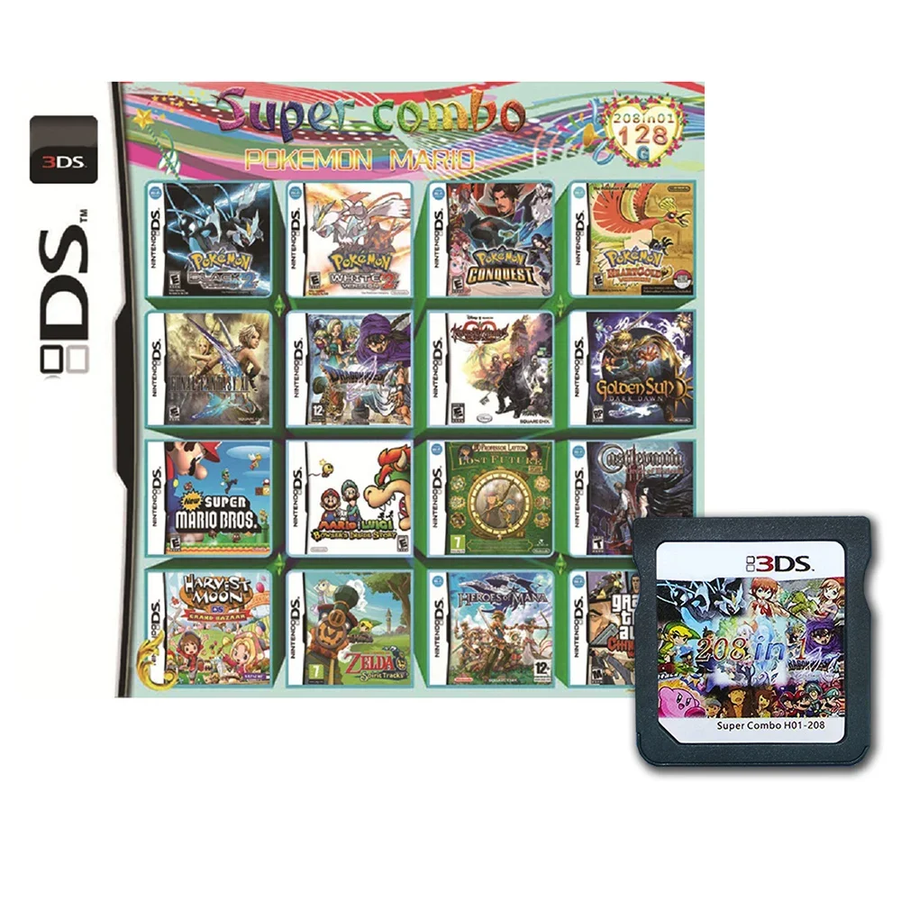 4300 in 1 Compilation DS NDS 3 - Board Game Zoo ulasan dan harga
