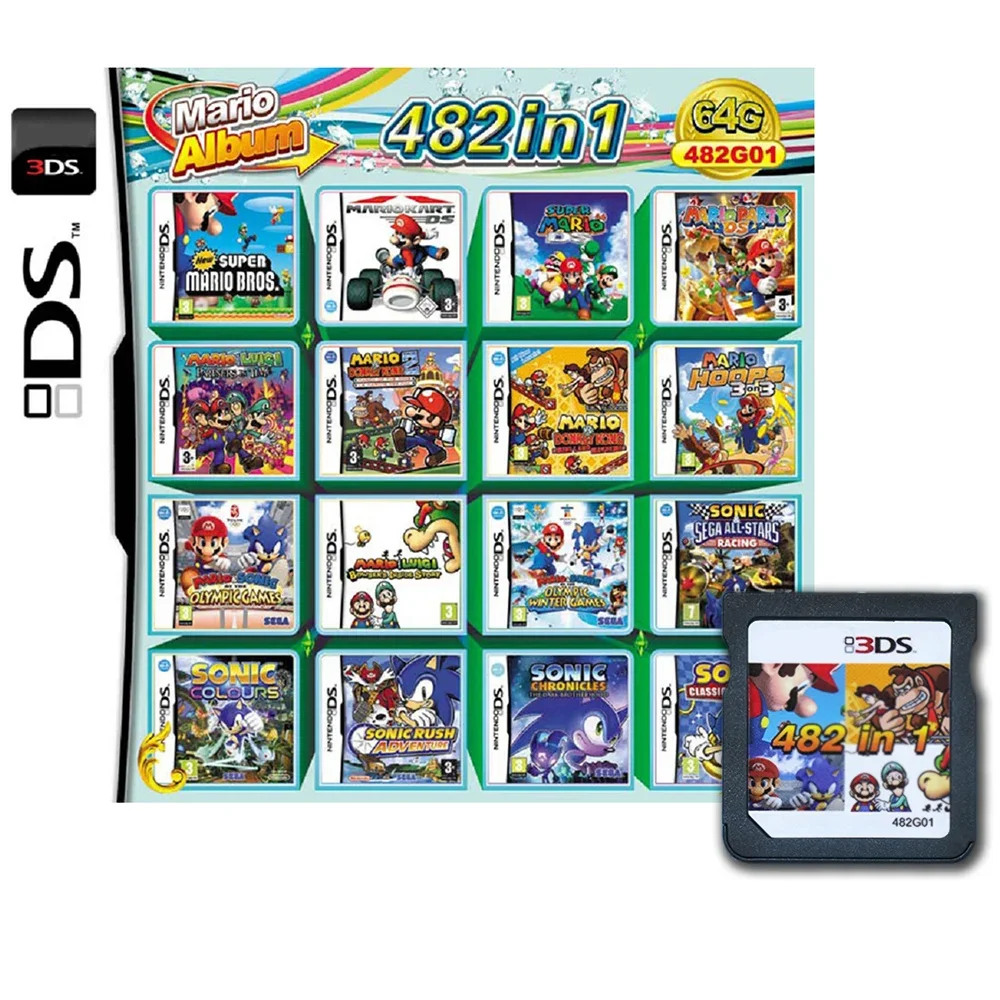 4300 in 1 Compilation DS NDS 3 - Board Game Zoo ulasan dan harga