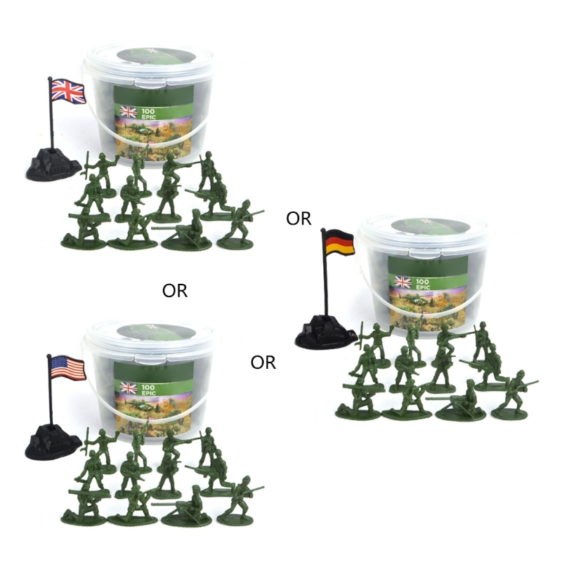 100PCS Children Toy Mini Milit - Board Game Risk ulasan dan harga