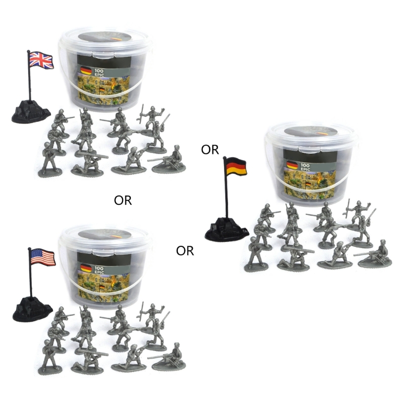 100PCS Children Toy Mini Milit - Board Game Risk ulasan dan harga