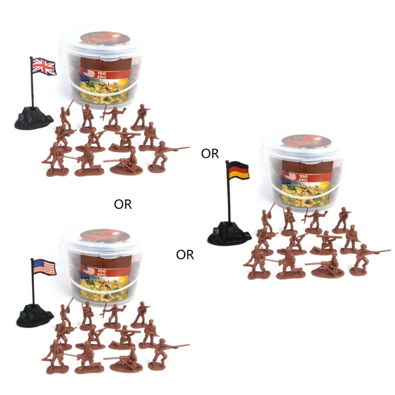 100PCS Children Toy Mini Milit - Board Game Risk ulasan dan harga