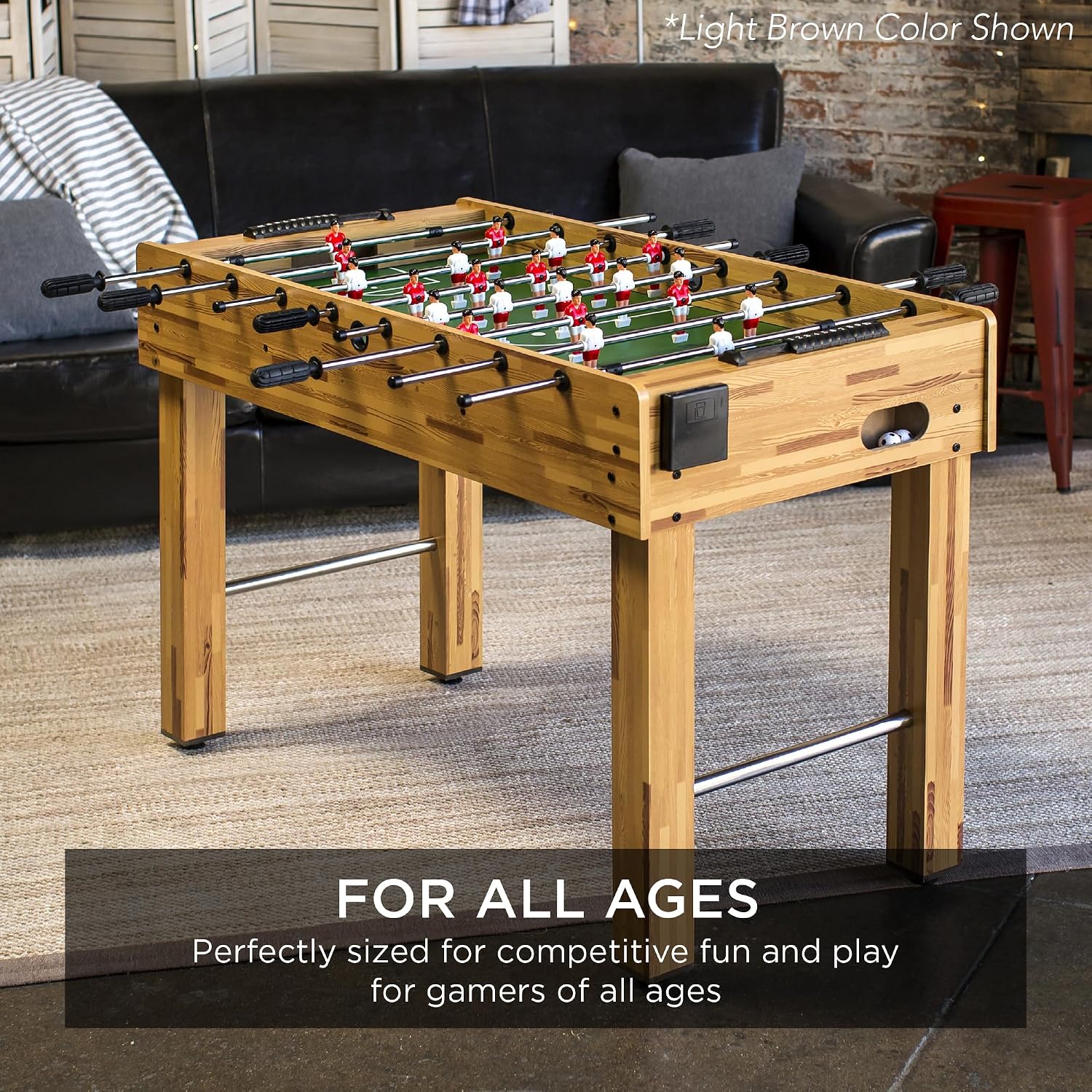 Foosball Table Full Size Socce - Board Game Football ulasan dan harga