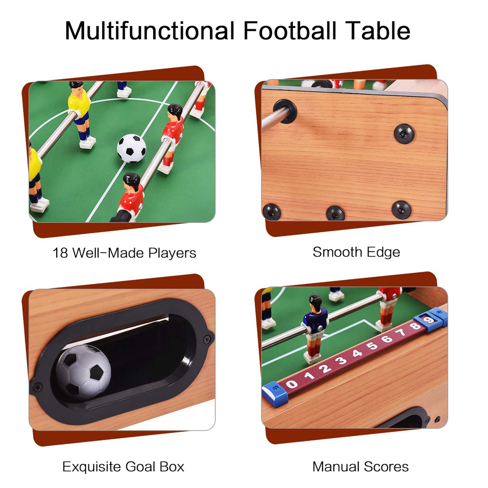 Foosball Table Easily Assemble - Board Game Football ulasan dan harga