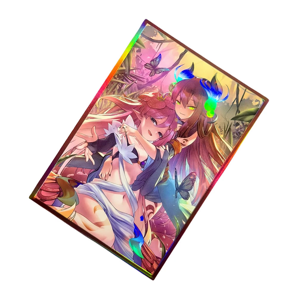 63x90mm 50PCS Holographic Card - Board Game Illustration ulasan dan harga