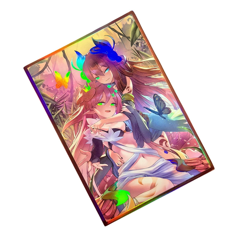 63x90mm 50PCS Holographic Card - Board Game Illustration ulasan dan harga