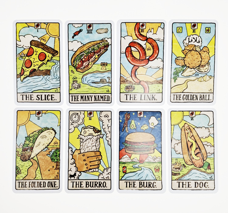 New 78 Illustrated Food&Drink  - Board Game Illustration ulasan dan harga