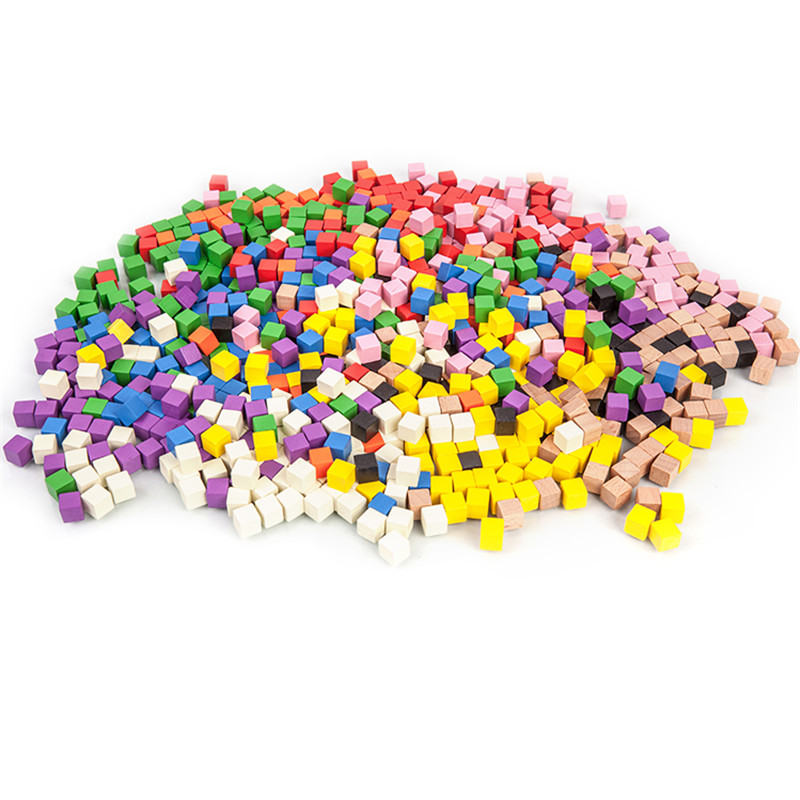 100Pcs/lots 14colors 10mm Cube - Board Game Impostor ulasan dan harga