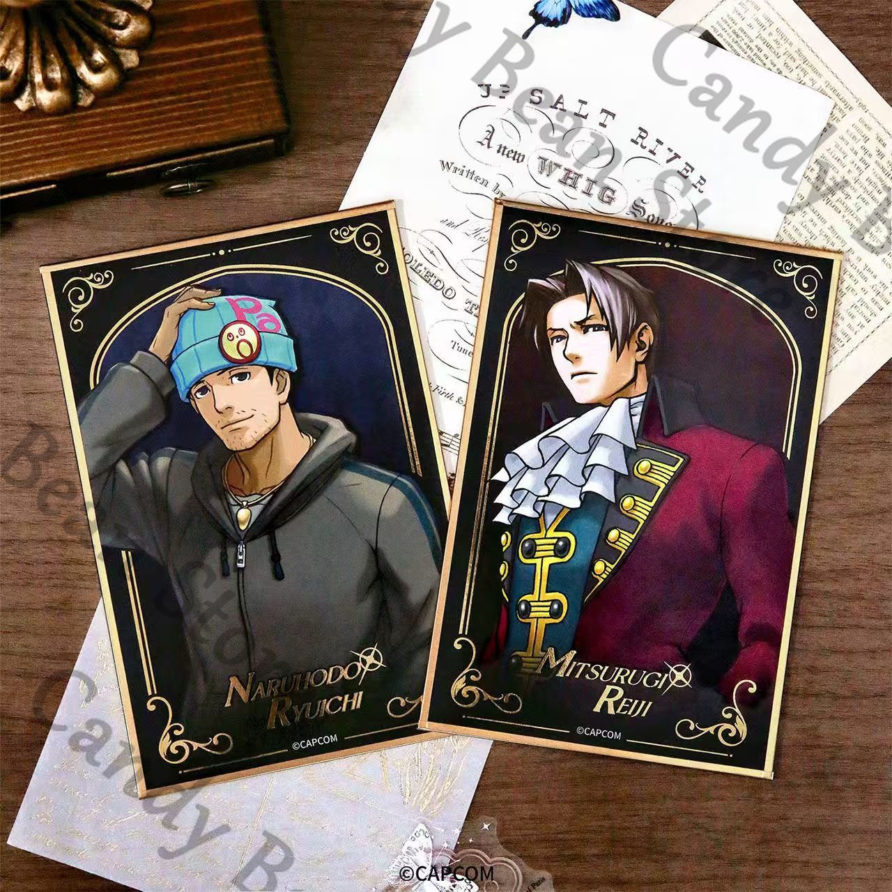 Genuine Anime Ace Attorney Mil - Board Game Illustration ulasan dan harga