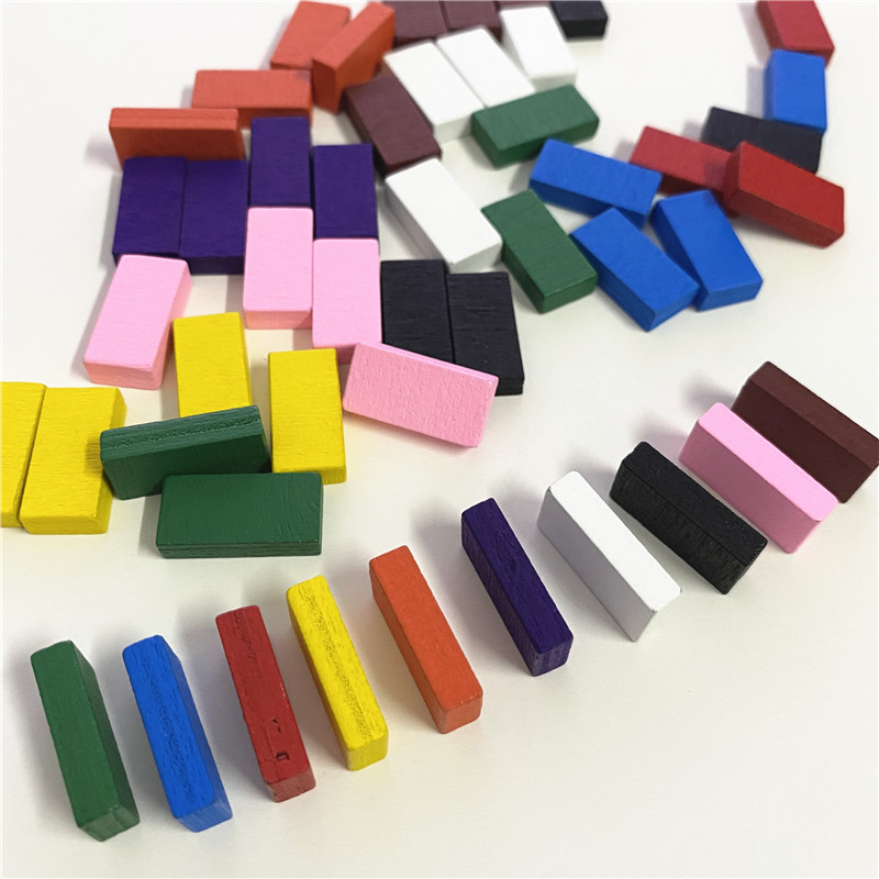 50Pcs 20*10*5mm Colorful Brick - Board Game Impostor ulasan dan harga