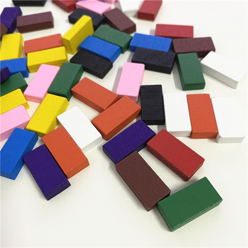 50Pcs 20*10*5mm Colorful Brick - Board Game Impostor ulasan dan harga