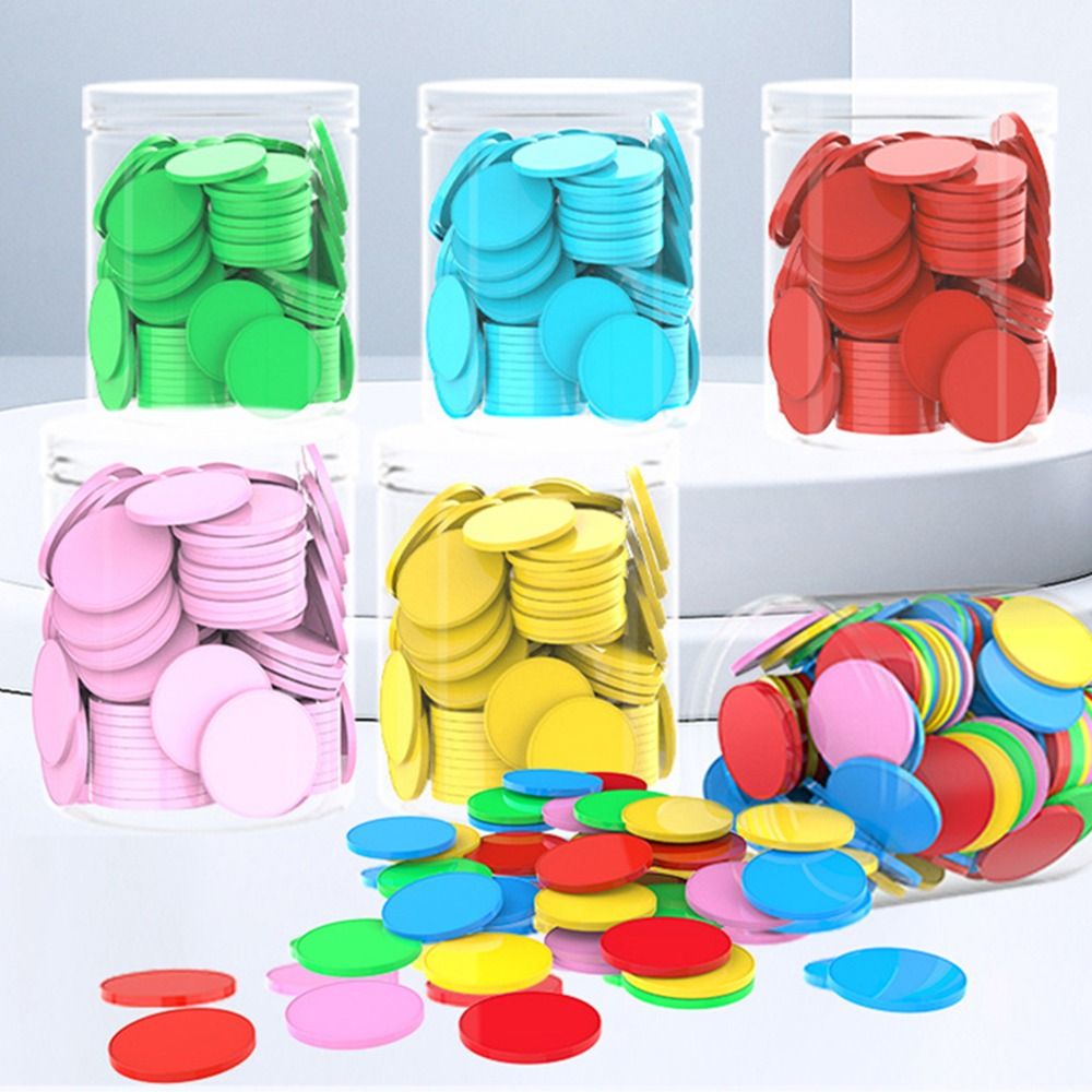100pcs Plastic Counting Chips  - Board Game Impostor ulasan dan harga