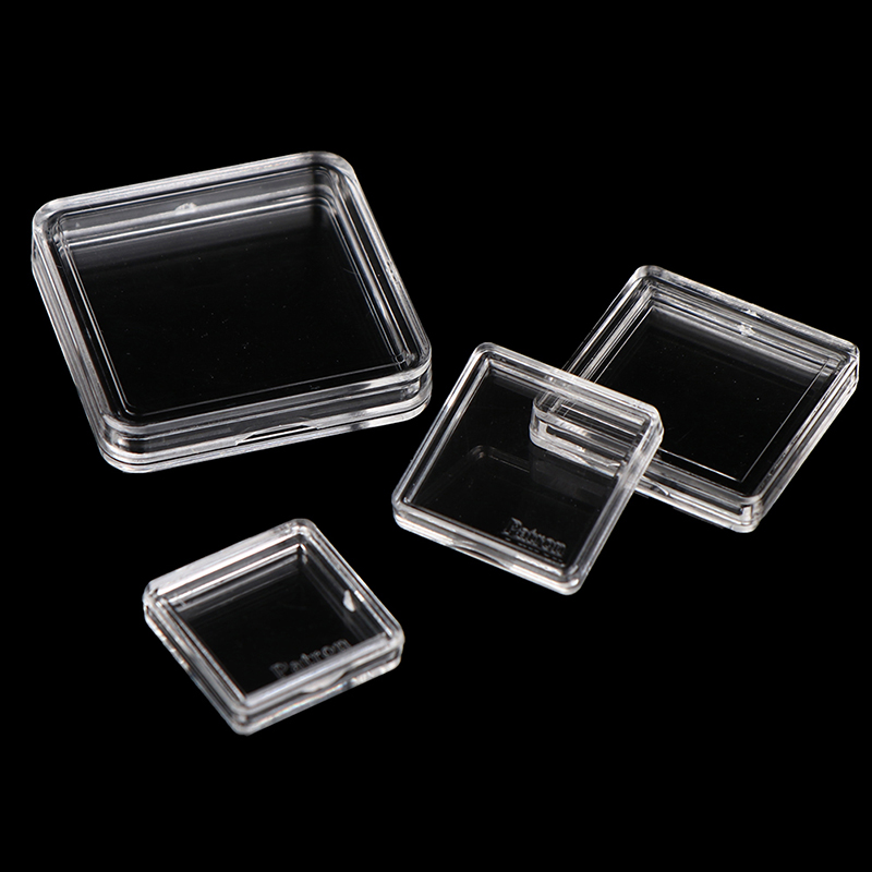 10PCS Square Clear Plastic Pro - Board Game Impostor ulasan dan harga